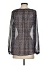 Zara Basic Gray Long Sleeve Blouse Size S - photo 2