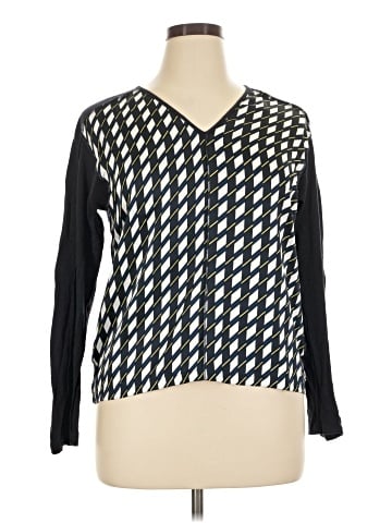 DKNY Long Sleeve Blouse (view 1)