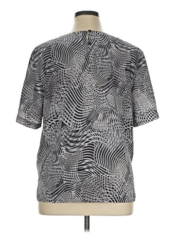 Kathy Che Short Sleeve Blouse (view 2)