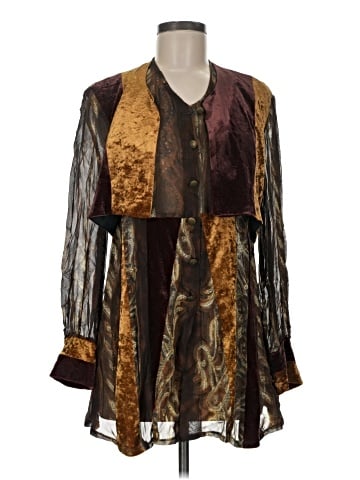 Sandro Long Sleeve Blouse (view 1)