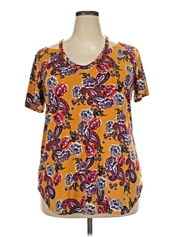 Just Be... Short Sleeve Blouse (view 1)