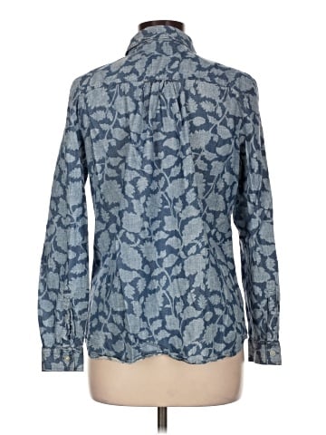 Ann Taylor LOFT Long Sleeve Button-Down Shirt (view 2)