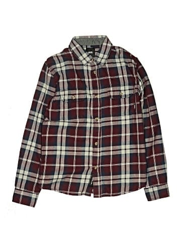 Vans Long Sleeve Button-Down Shirt (view 1)
