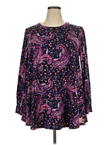 Lane Bryant Long Sleeve Top (view 1)