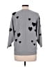 PREMISE Hearts Gray Pullover Sweater Size L - photo 2