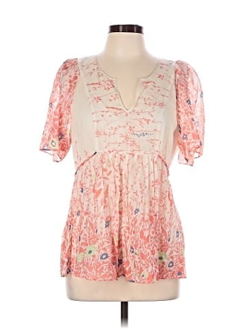 Rebecca Taylor Short Sleeve Blouse (view 1)