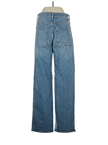 Madewell The Emmett Wide-Leg Jean in Atlin Wash (view 2)