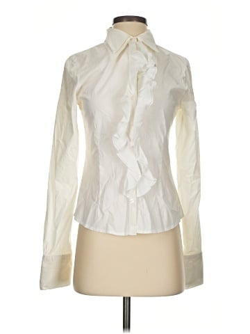 Anne Fontaine Long Sleeve Blouse (view 1)