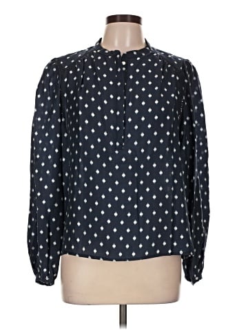 Caslon Long Sleeve Blouse (view 1)