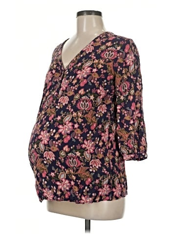 Motherhood 3/4 Sleeve Blouse (view 1)