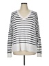 Gap Stripes White Pullover Sweater Size XL (tall) - photo 1