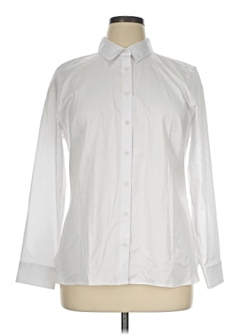 Banana Republic Factory Store Long Sleeve Button-Down Shirt (view 1)