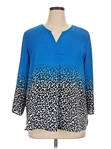 Investments 3/4 Sleeve Blouse (view 1)