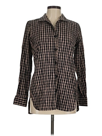 Foxcroft Long Sleeve Button-Down Shirt (view 1)