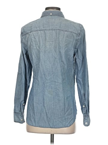 J.Crew Factory Store Long Sleeve Button-Down Shirt (view 2)