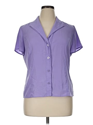Croft & Barrow Short Sleeve Blouse (view 1)