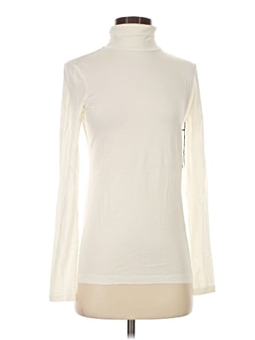 White + Warren Long Sleeve Turtleneck (view 1)