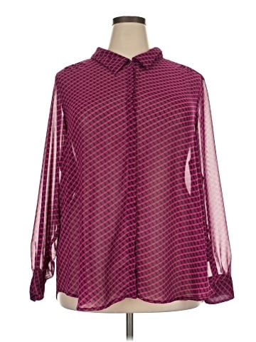 Liz Claiborne Long Sleeve Blouse (view 1)