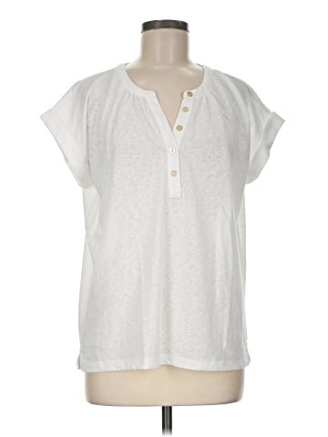 Ann Taylor LOFT Short Sleeve Blouse (view 1)