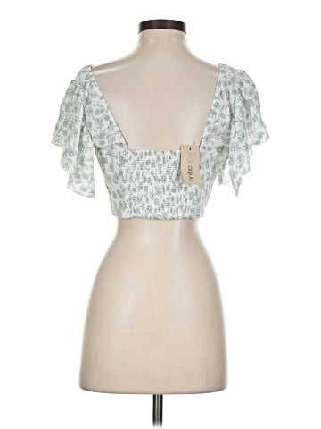 Love Tree Short Sleeve Blouse (view 2)