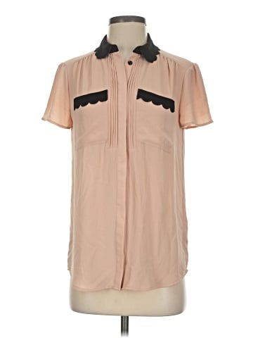 HD in Paris Short Sleeve Blouse (view 1)