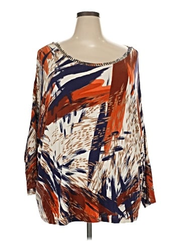 Ruby Rd. 3/4 Sleeve Blouse (view 1)
