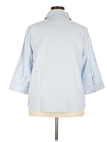 Chico's 3/4 Sleeve Button-Down Shirt (view 2)