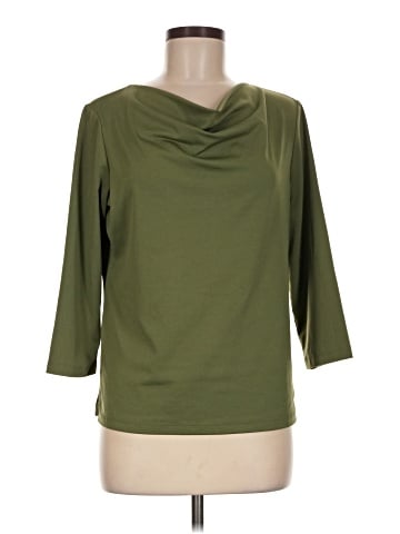 Susan Graver 3/4 Sleeve Top (view 1)