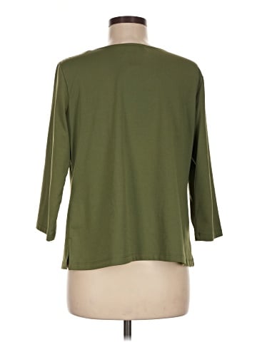 Susan Graver 3/4 Sleeve Top (view 2)