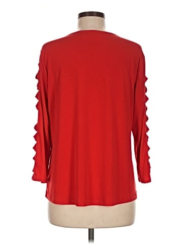Susan Graver 3/4 Sleeve Top (view 2)
