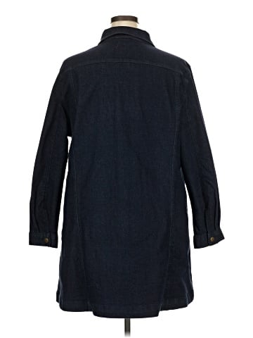 Jessica London 3/4 Sleeve Button-Down Shirt (view 2)