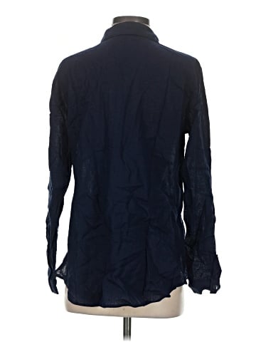 Susan Graver Long Sleeve Button-Down Shirt (view 2)