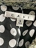 CAbi 100% Polyester Tweed Gray Jacket Size S - photo 6