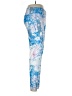 Hayden Print Blue Active Pants Size L - photo 4