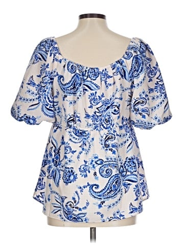 Cato Short Sleeve Blouse (view 2)
