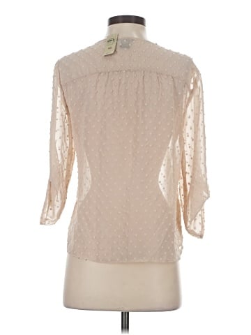 Ann Taylor Factory 3/4 Sleeve Blouse (view 2)