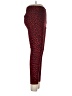 Zara Basic Animal Print Red Leggings Size L - photo 4