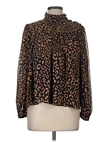 Ann Taylor Long Sleeve Blouse (view 1)