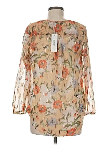 Tolani 3/4 Sleeve Blouse (view 2)