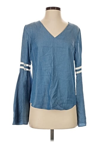 Lovers + Friends Long Sleeve Blouse (view 1)