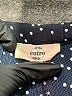 Entro 100% Polyester Polka Dots Blue Skort Size M - photo 3