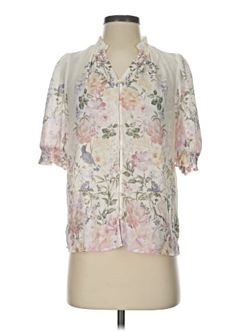 Cupcakes & Cashmere Short Sleeve Blouse (view 1)