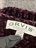 Orvis 100% Polyester Burgundy Pullover Sweater Size L - photo 4