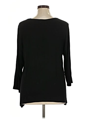JM Collection 3/4 Sleeve T-Shirt (view 2)
