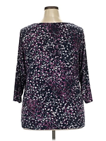 Croft & Barrow 3/4 Sleeve Blouse (view 2)