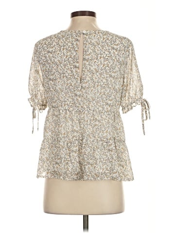 Paper Crane 3/4 Sleeve Blouse (view 2)