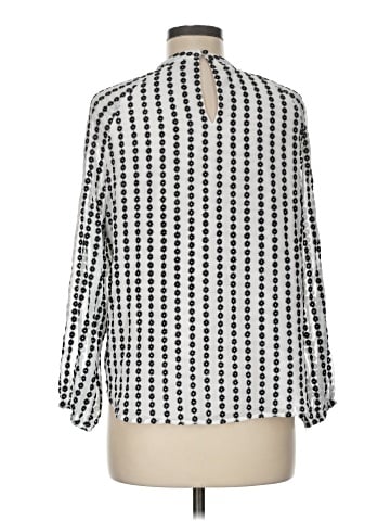 Ann Taylor Long Sleeve Blouse (view 2)