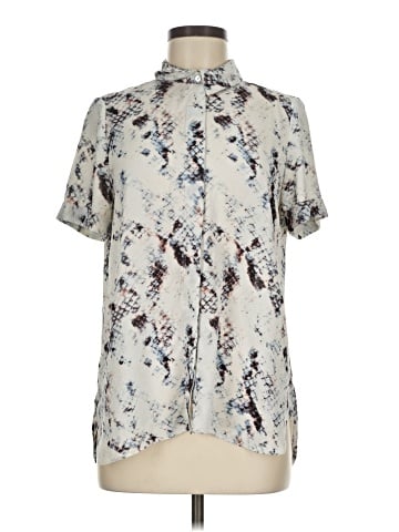 Cynthia Rowley TJX Short Sleeve Blouse (view 1)