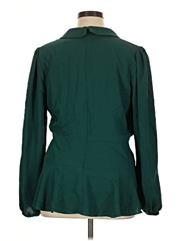 BCBGMAXAZRIA Long Sleeve Blouse (view 2)