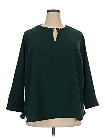 Lauren by Ralph Lauren 3/4 Sleeve Blouse (view 1)